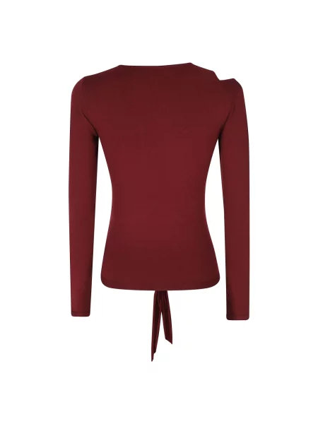 Sweter Federica Tosi czerwony