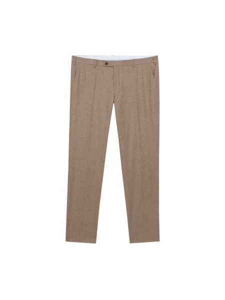 Spodnie Brooks Brothers wełniane beżowe