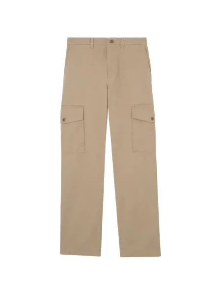 Pantaloni cargo Burberry din țesătură twill