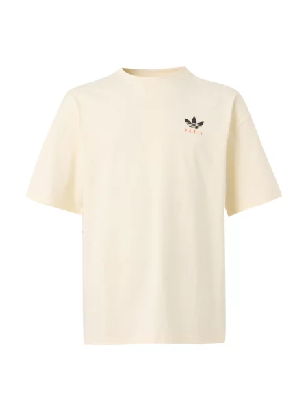 ADIDAS ORIGINALS Majica PARIS MAP temno oranžna / črna / volneno bela