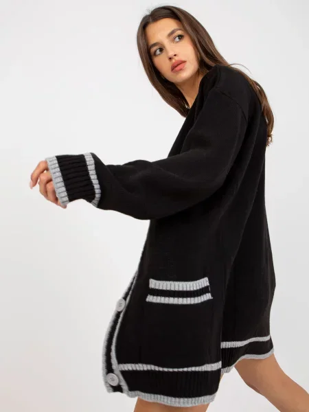 Pulover Rue Paris negru