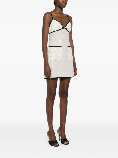 Rochie mini Elie Saab plasă de costum mini