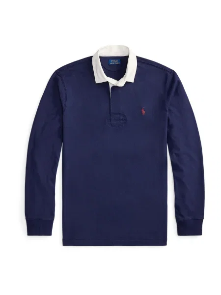 Polo Ralph Lauren Tricou bleumarin / roșu intens alb