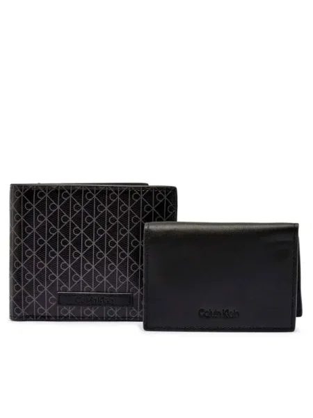 Calvin Klein Portofel + husă pentru carduri alb