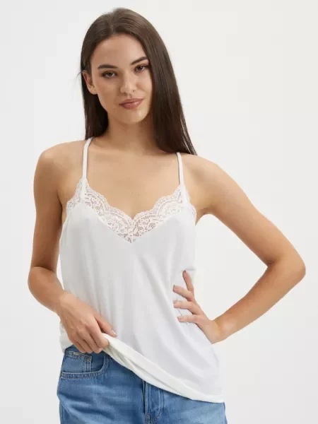 Τοπ Vero Moda λευκό