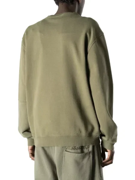 Pulover Maharishi cu imagine verde