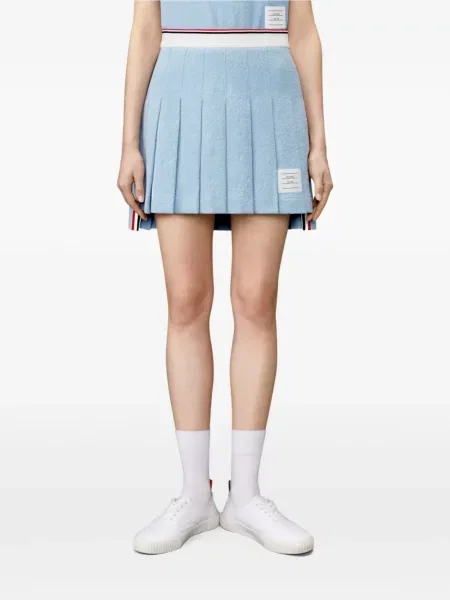 Fusta mini Thom Browne albastru