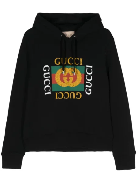 Hanorac cu glugă Gucci negru