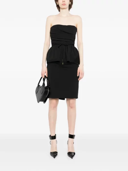 Rochie Dsquared2 fără bretele negru