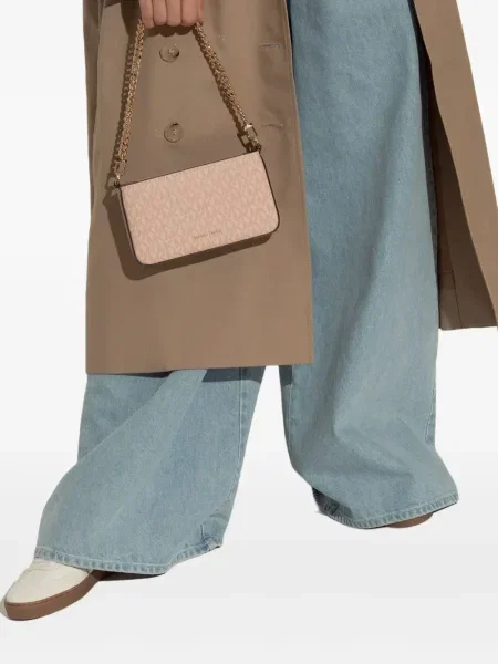 Sneakerși Michael Michael Kors din piele maro