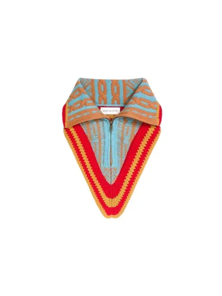 Gulerat fular Dries Van Noten de lână roșu