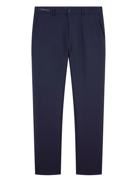 Pantaloni chino Paul & Shark stretch albastru