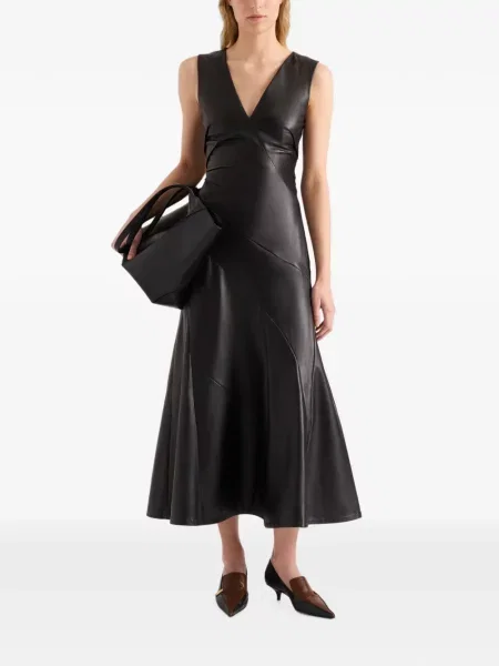 Rochie Proenza Schouler din piele negru