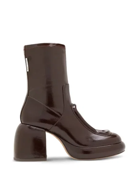 Cizme scurte Marc Jacobs maro