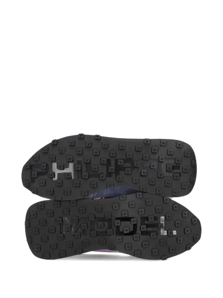 Sneakerși Philippe Model Paris din piele de căprioară violet