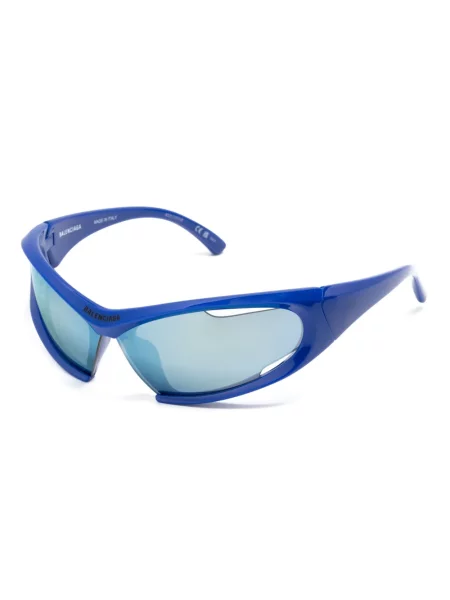 Saulės akiniai Balenciaga Eyewear mėlyna