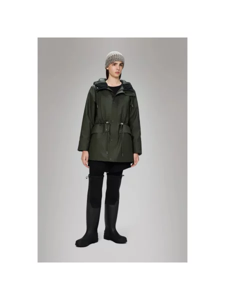 Rains parka Nome String W Parka zimowa zielony