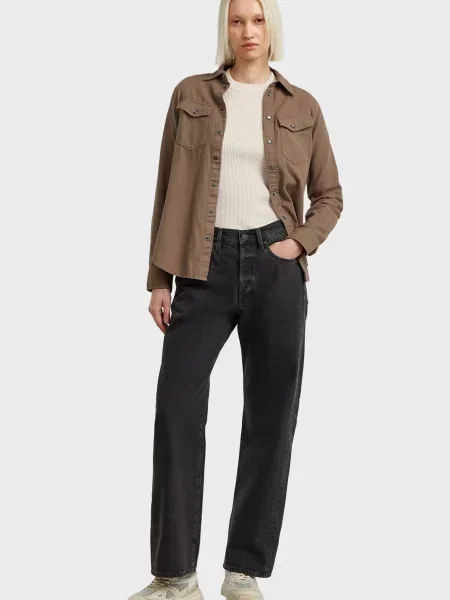 Джинсы бойфренды G-star Raw черные