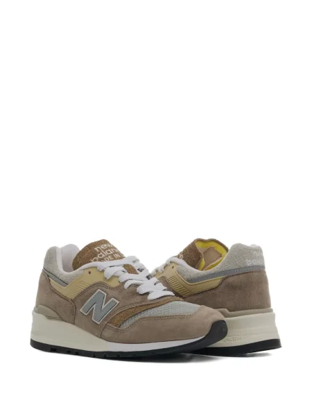 Sneakerși New Balance 997 slip-on plasă gri