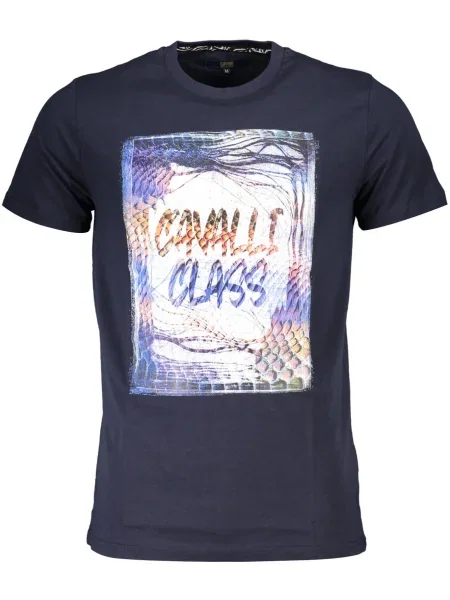 Tricou Cavalli Class scurt albastru