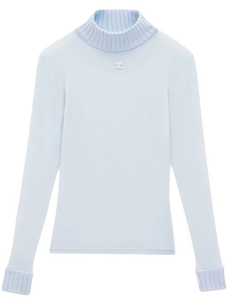 Top Courreges albastru
