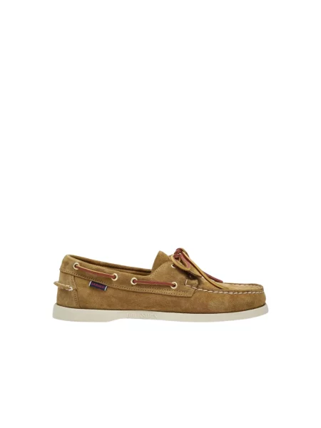 Półbuty Sebago zamszowe brązowe