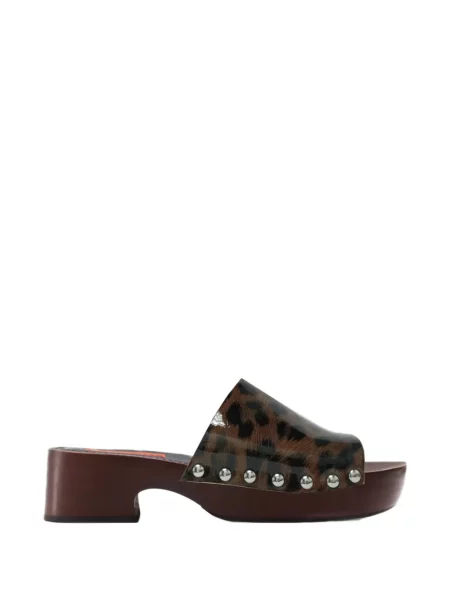 Sandale Simon Miller cu platformă cu imagine cu model leopard