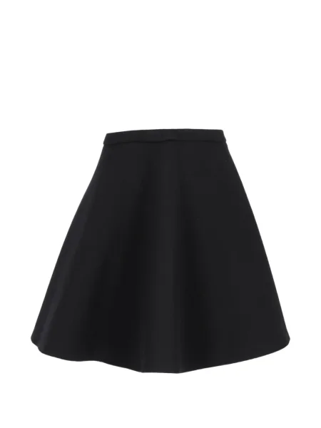 Mini fusta mini Neil Barrett evazată mini negru