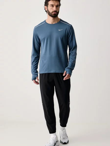 Nike longsleeve do biegania Miler UV Dri-FIT granatowa