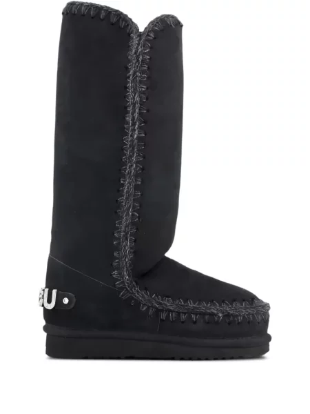 Botine Mou negru