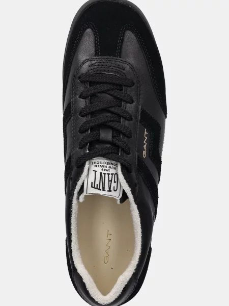Кожаные кроссовки Gant черные