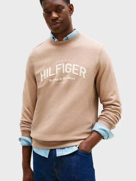 Світшот Tommy Hilfiger бежевий