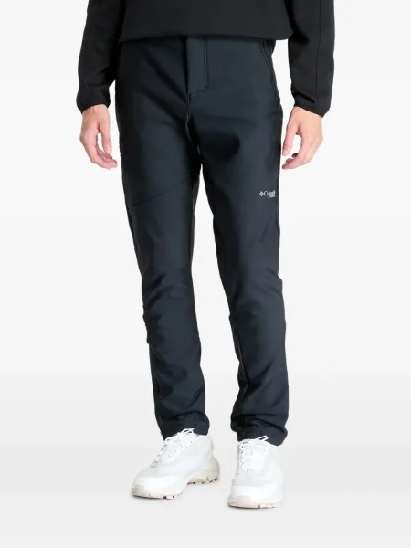 Softshellové kalhoty Columbia černé