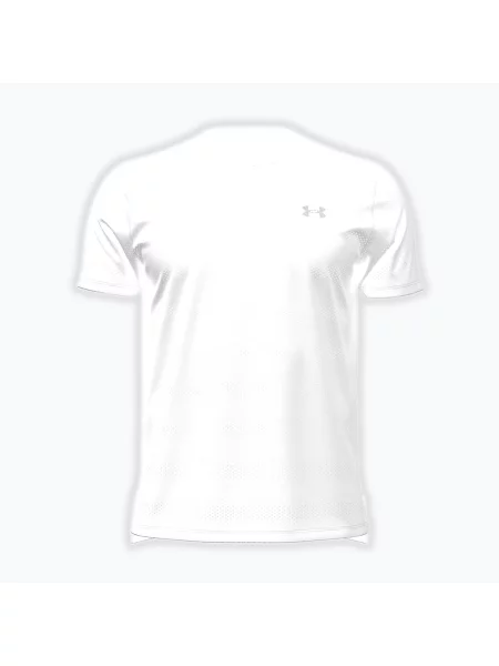 Tricou de alergare pentru bărbați Under Armour Velociti white/black/distant gray alb