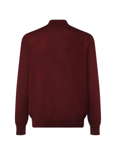 Lung tricou polo Fay roșu