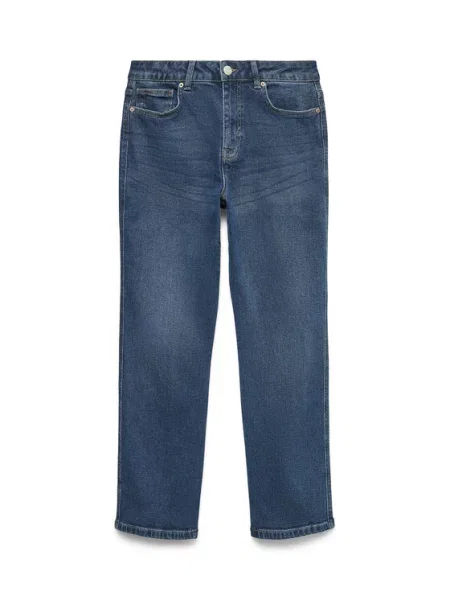 Vero Moda Τζιν Amara Straight Fit μπλε