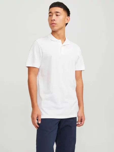 Поло JACK & JONES білий