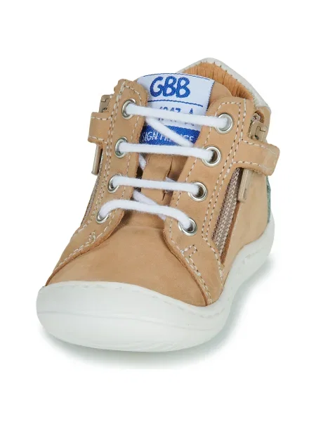Členkové topánky Gbb béžová