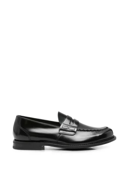 Pantofi loafer Church's din piele negru