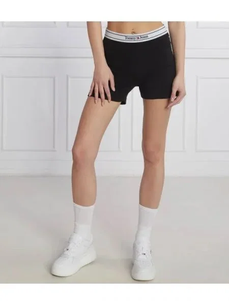 Tommy Jeans Pantaloni scurți negru