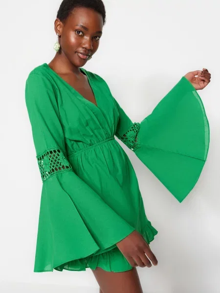 Sukienka Trendyol zielona