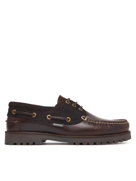 Barbour Pantofi Deck Boat închis maro