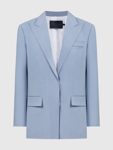 Жакет Devon з вовною Proenza Schouler блакитний