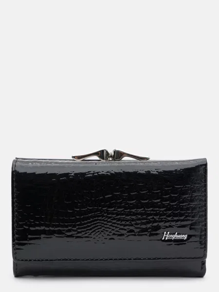 Кожаный кошелек Ricco Grande черный