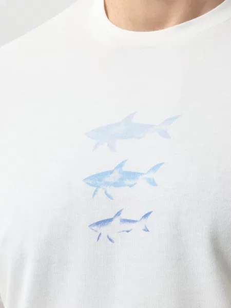 Футболка Paul&shark біла
