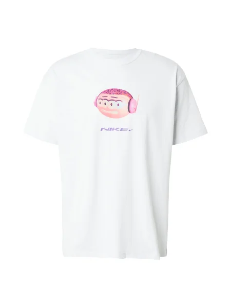 Nike Sportswear Tricou lila / mov vânătă / roz eozină alb
