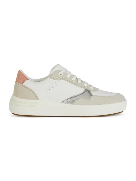 Sneakersy Geox białe