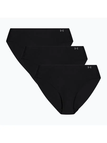 Chiloți pentru femei Under Armour Pure Stretch NS BKN 3 perechi black negru