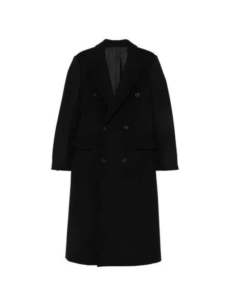 Palton Fendi cu două rânduri de nasturi negru