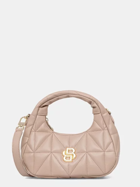 BOSS torba za žene od imitacije kože B ICON NEW SM Hobo bež